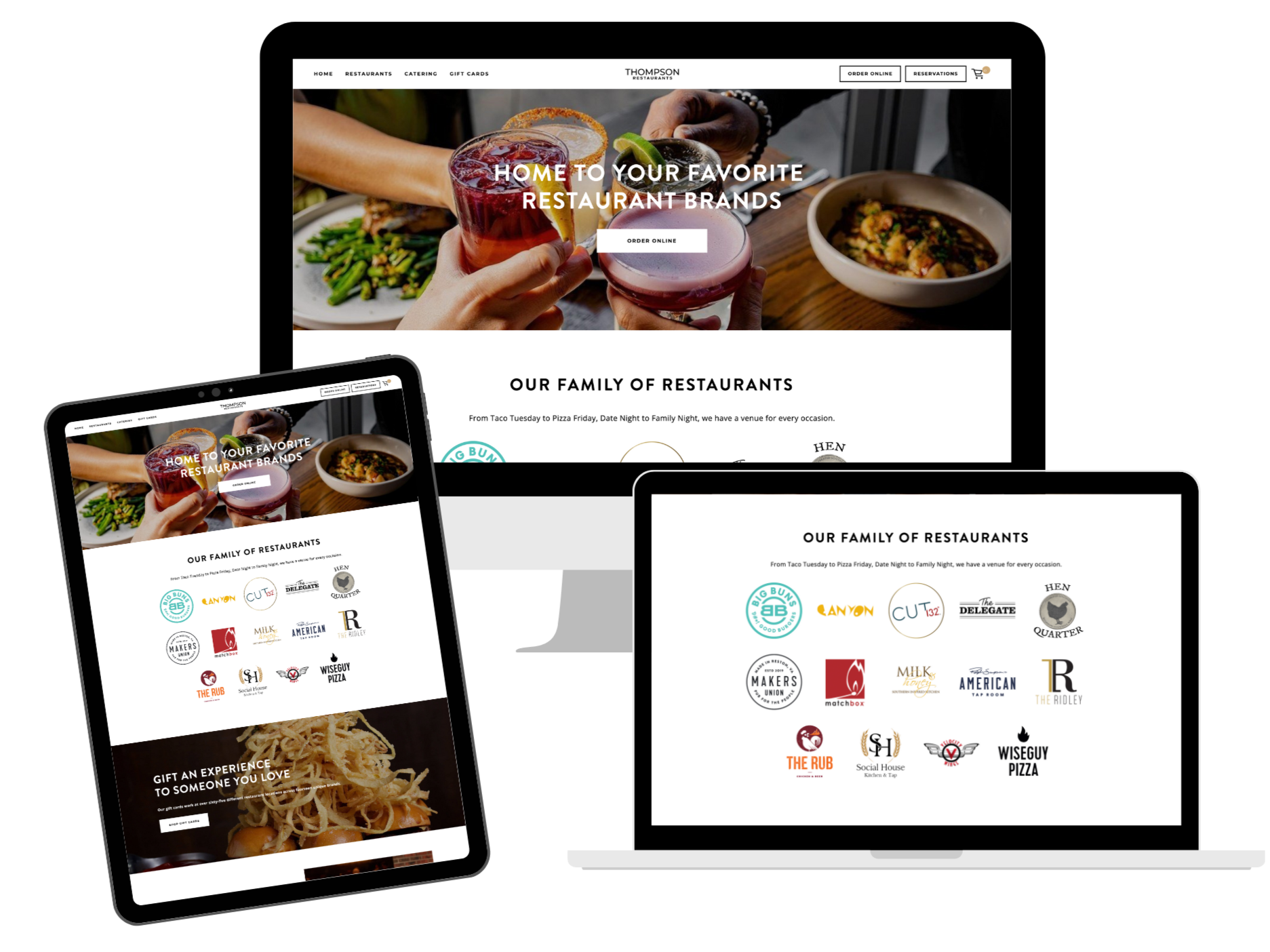 Thompson Restaurant Websites Thompson Restaurant Websites